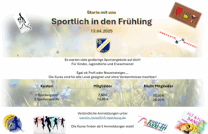 Sportlich in den Frühling