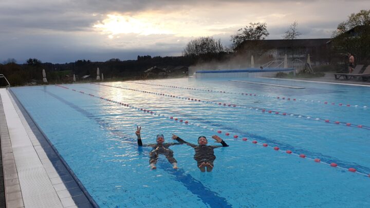 Entspanntes Schwimmen